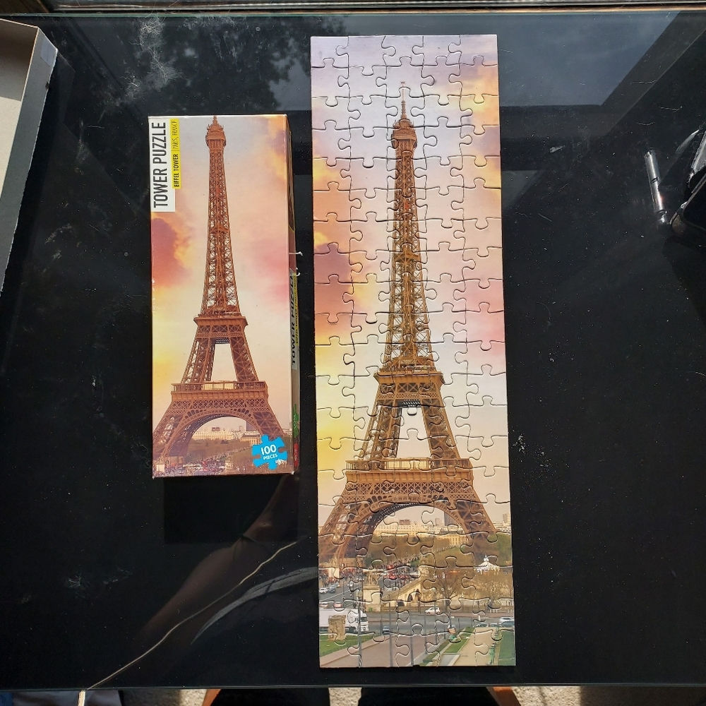 Tower Puzzle: Eiffel Tower